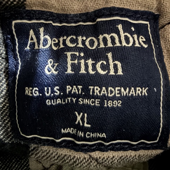 Abercrombie & Fitch Military Field Jacket Army Green Men's Size XL - Picture 3 of 9